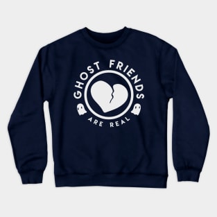 Ghost Friends Heart Shield Crewneck Sweatshirt